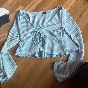 Blue top, size small (never worn)
